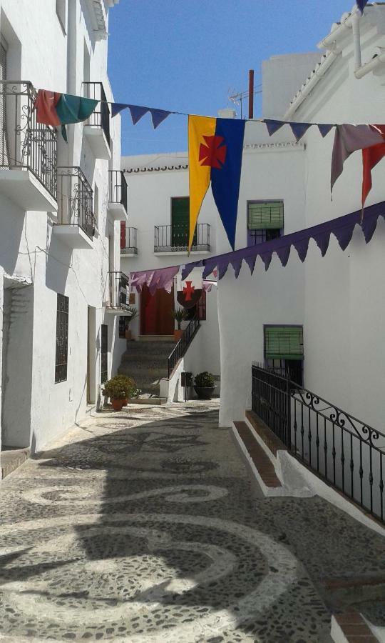 Villa Casa Ana, Fantásticas vistas al pueblo, el mar y la montaña Frigiliana Exterior foto
