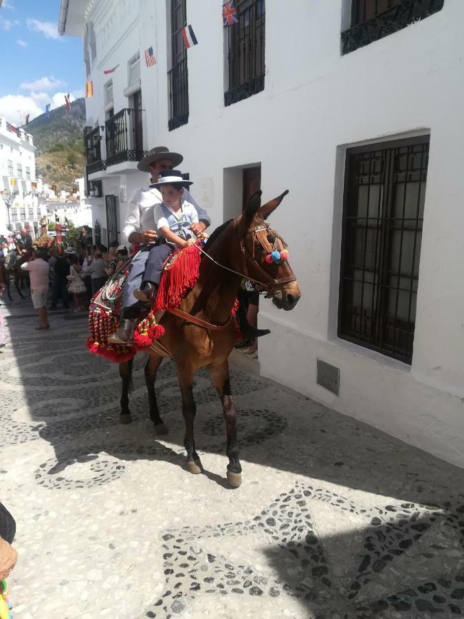 Villa Casa Ana, Fantásticas vistas al pueblo, el mar y la montaña Frigiliana Exterior foto